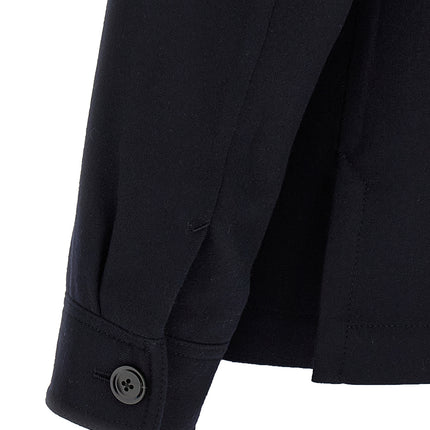 Tom Ford Blue Wool Blouse