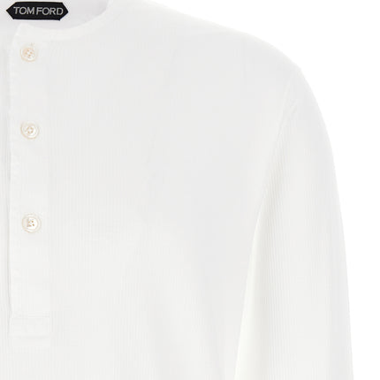 Tom Ford White Cotton T-Shirt