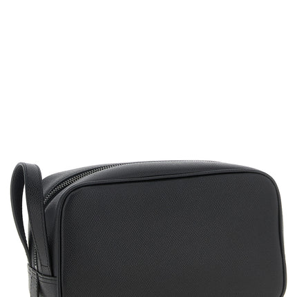 Dolce & Gabbana Black Calfskin Leather Wallet
