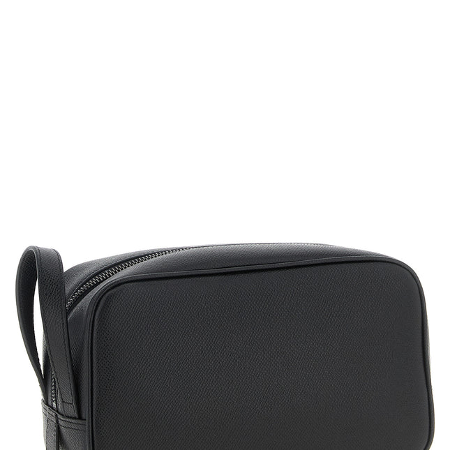Dolce & Gabbana Black Calfskin Leather Wallet