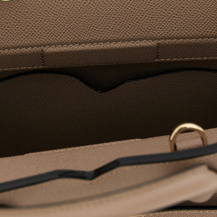 Valextra Beige Calfskin Handbag