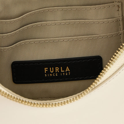 Furla White Leather Shoulder Bag