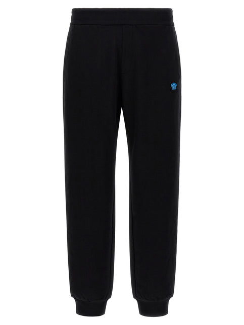 Versace Black Cotton Joggers (Workout Pants)