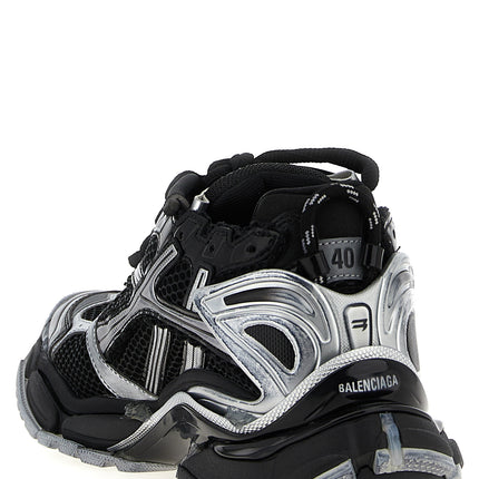 Balenciaga Black Polyethylene Athletic Sneakers