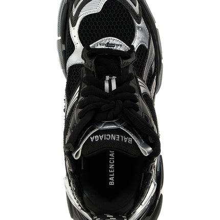 Balenciaga Black Polyethylene Athletic Sneakers