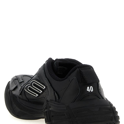 Balenciaga Black Calfskin Athletic Sneakers