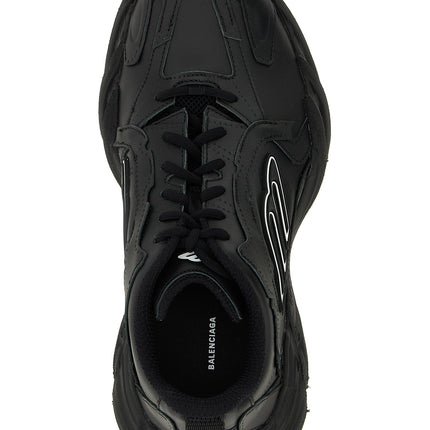 Balenciaga Black Calfskin Athletic Sneakers