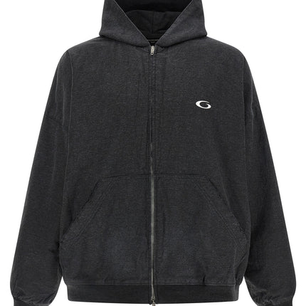 Balenciaga Gray Cotton Sweatshirt