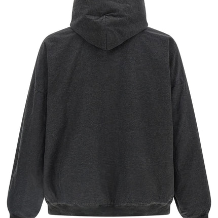 Balenciaga Gray Cotton Sweatshirt