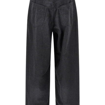 Balenciaga Gray Cotton Casual Pants