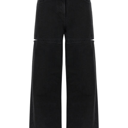 The Attico Black Cotton Jeans Denim