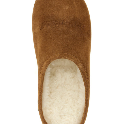 Balenciaga Brown Calfskin Mules