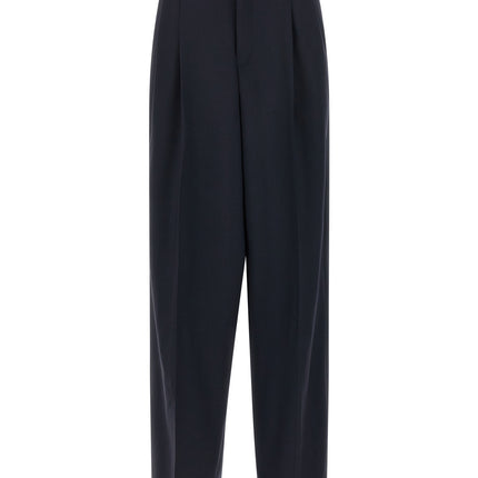 Polo Ralph Lauren Blue Wool Casual Pants