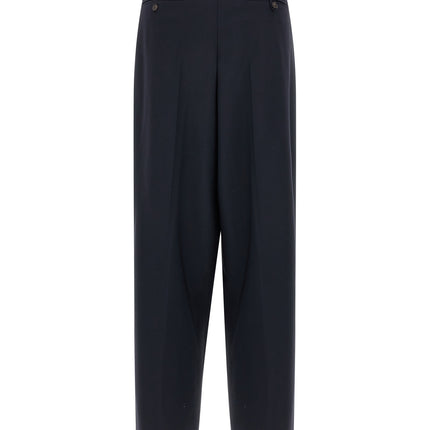 Polo Ralph Lauren Blue Wool Casual Pants