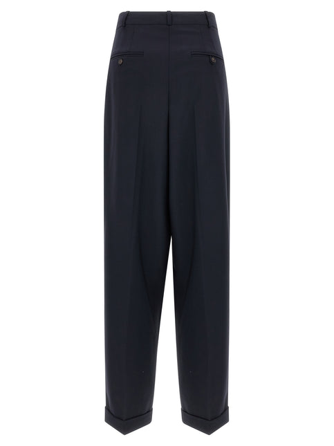 Polo Ralph Lauren Blue Wool Casual Pants