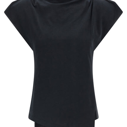 Isabel Marant Black Cotton T-Shirt