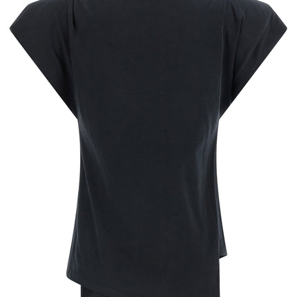Isabel Marant Black Cotton T-Shirt