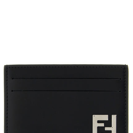 Fendi Black Calfskin Cardholder