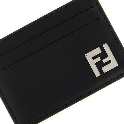 Fendi Black Calfskin Cardholder