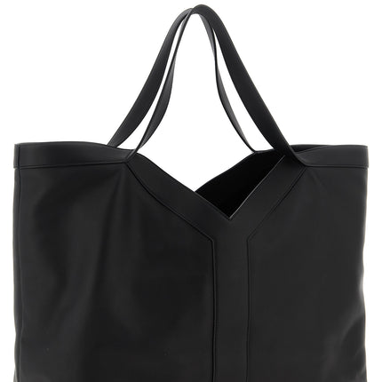Saint Laurent Black Calfskin Tote Bag