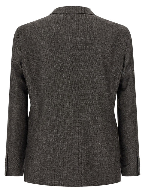 Tagliatore Brown Virgin Wool Two-Piece Suit