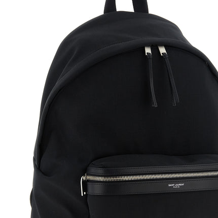 Saint Laurent Black Polyamide Backpack