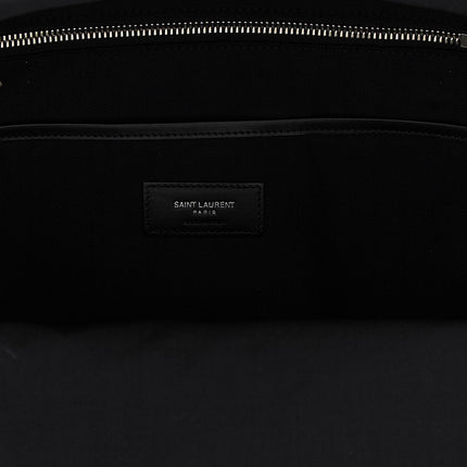 Saint Laurent Black Polyamide Backpack