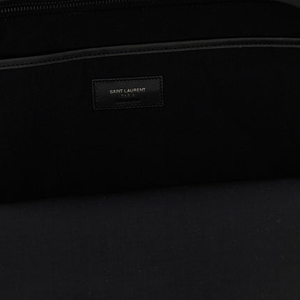 Saint Laurent Black Polyamide Backpack