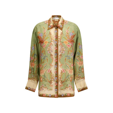 Zimmermann Multicolor Silk Shirt