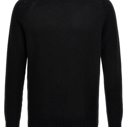 MA'RY'YA Black Virgin Wool Cardigan