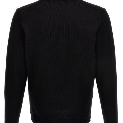 ZANONE Black Virgin Wool Cardigan