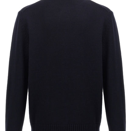 ZANONE Blue Virgin Wool Cardigan