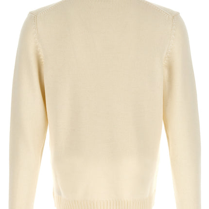ZANONE White Virgin Wool Cardigan