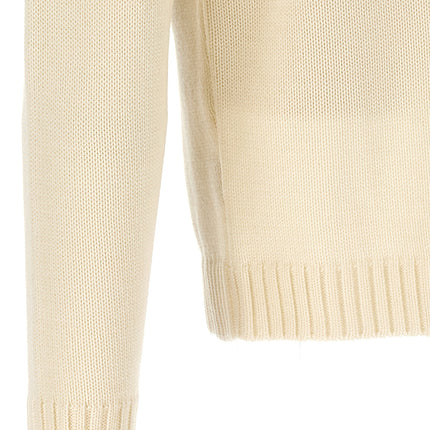 ZANONE White Virgin Wool Cardigan