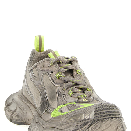 Balenciaga Gray Polyethylene Athletic Sneakers