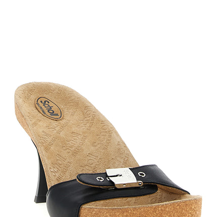 Balenciaga Black Calfskin Stiletto Heel Sandals