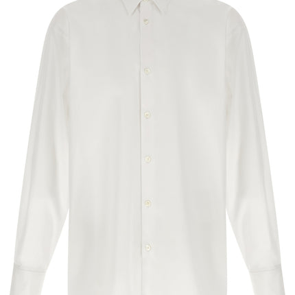 Dries Van Noten White Cotton Blouse