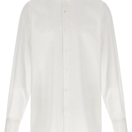 Dries Van Noten White Cotton Blouse
