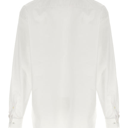 Dries Van Noten White Cotton Blouse