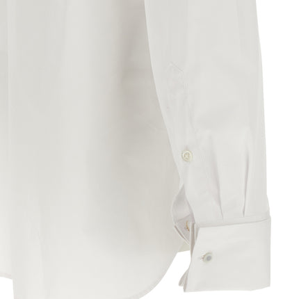 Dries Van Noten White Cotton Blouse