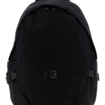 Y-3 Black Polyamide Backpack