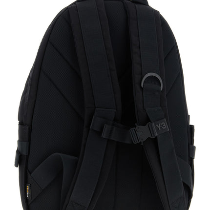 Y-3 Black Polyamide Backpack