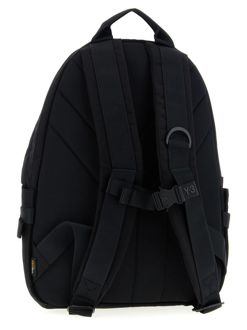 Y-3 Black Polyamide Backpack