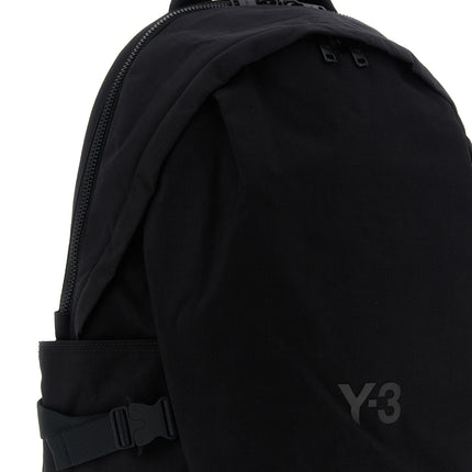 Y-3 Black Polyamide Backpack