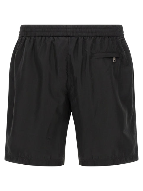 Dolce & Gabbana Black Polyamide Swim Shorts Dolce & Gabbana