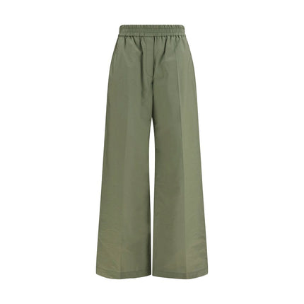 Brunello Cucinelli Bicolor Cotton Casual Pants