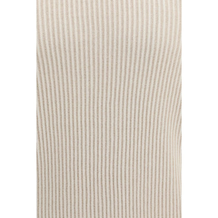 Brunello Cucinelli Beige Cashmere Turtleneck