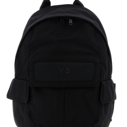 Y-3 Black Polyamide Backpack