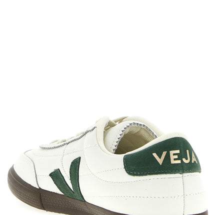 Veja Bicolor Genuine Leather Low Top Sneakers