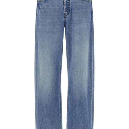 Jacquemus Blue Cotton Straight-Leg Jeans